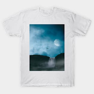 Night Waterfall T-Shirt